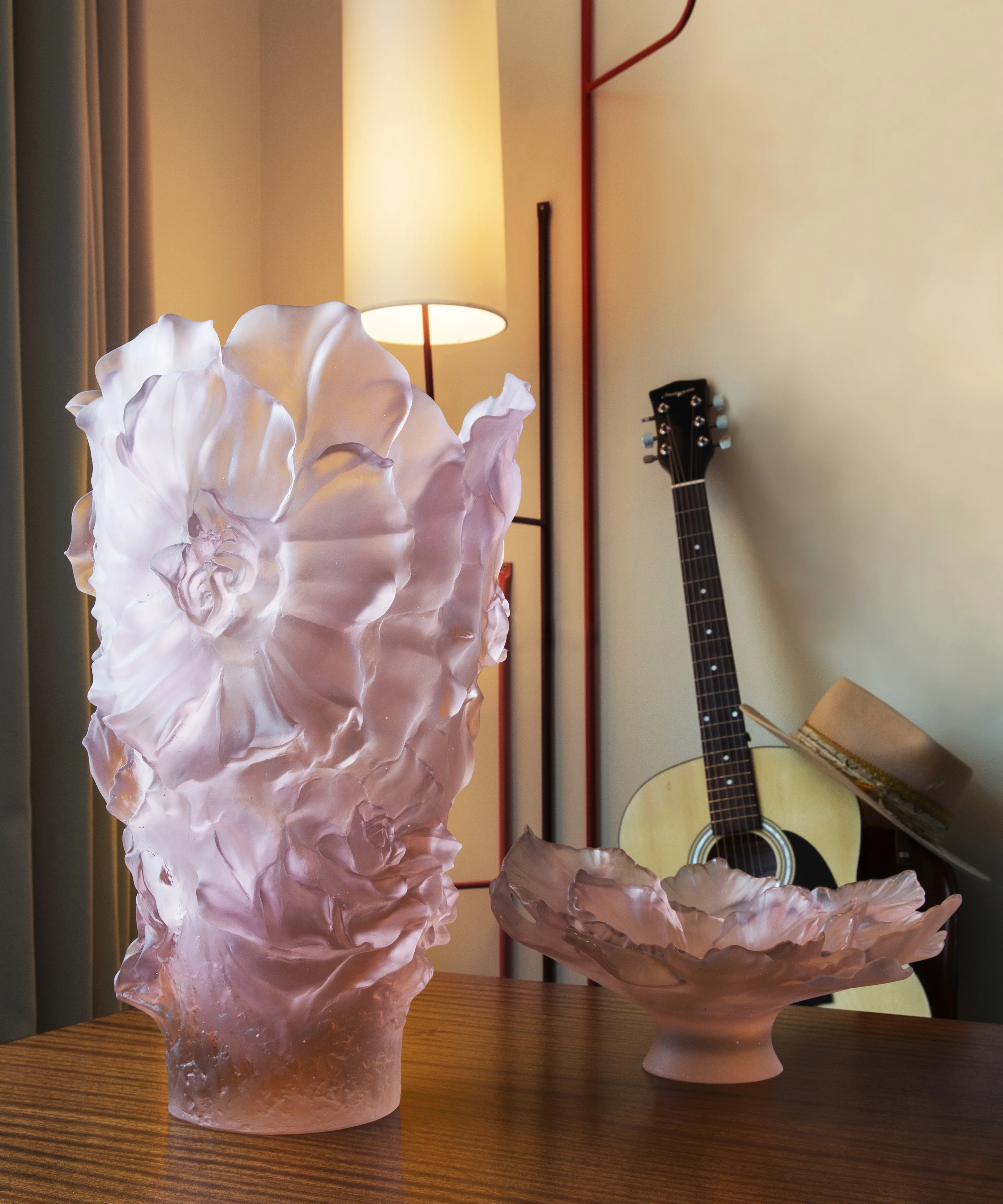 Camelia Vase magnum Rose 99ex - Image 4