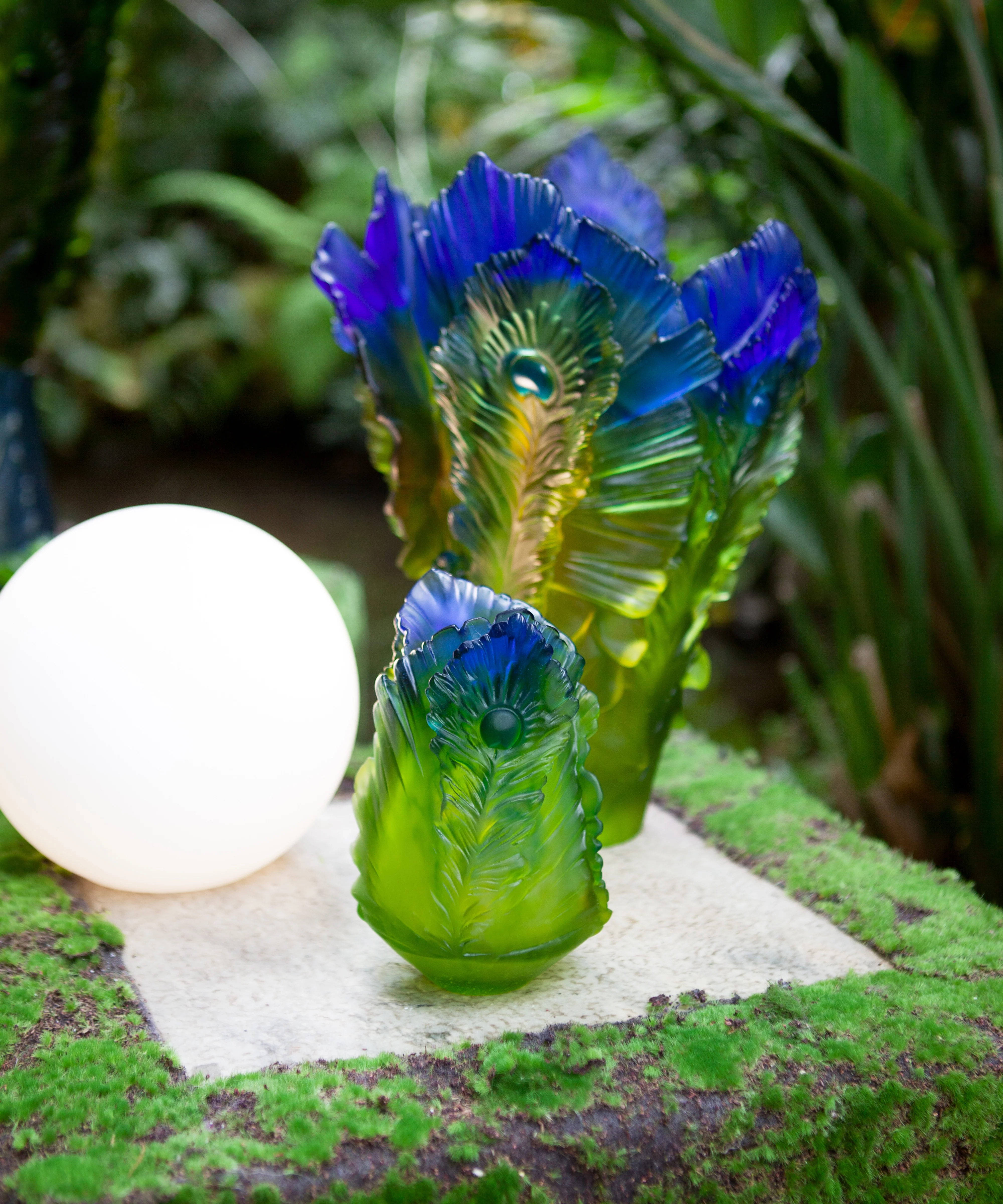 Fleur de Paon Exotique Vase petit modèle - Image 5