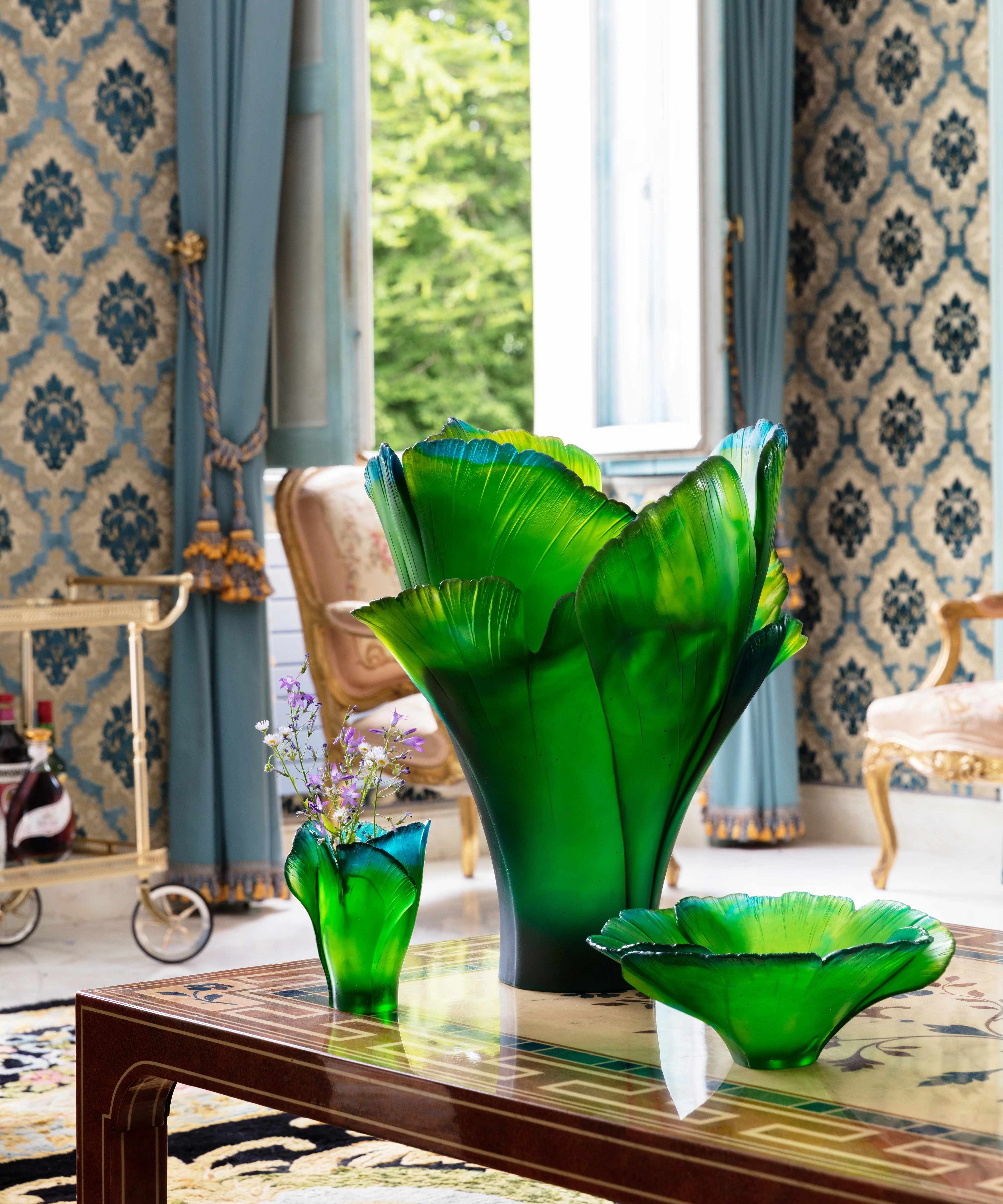 Ginkgo Vase moyen modèle Vert - Image 2