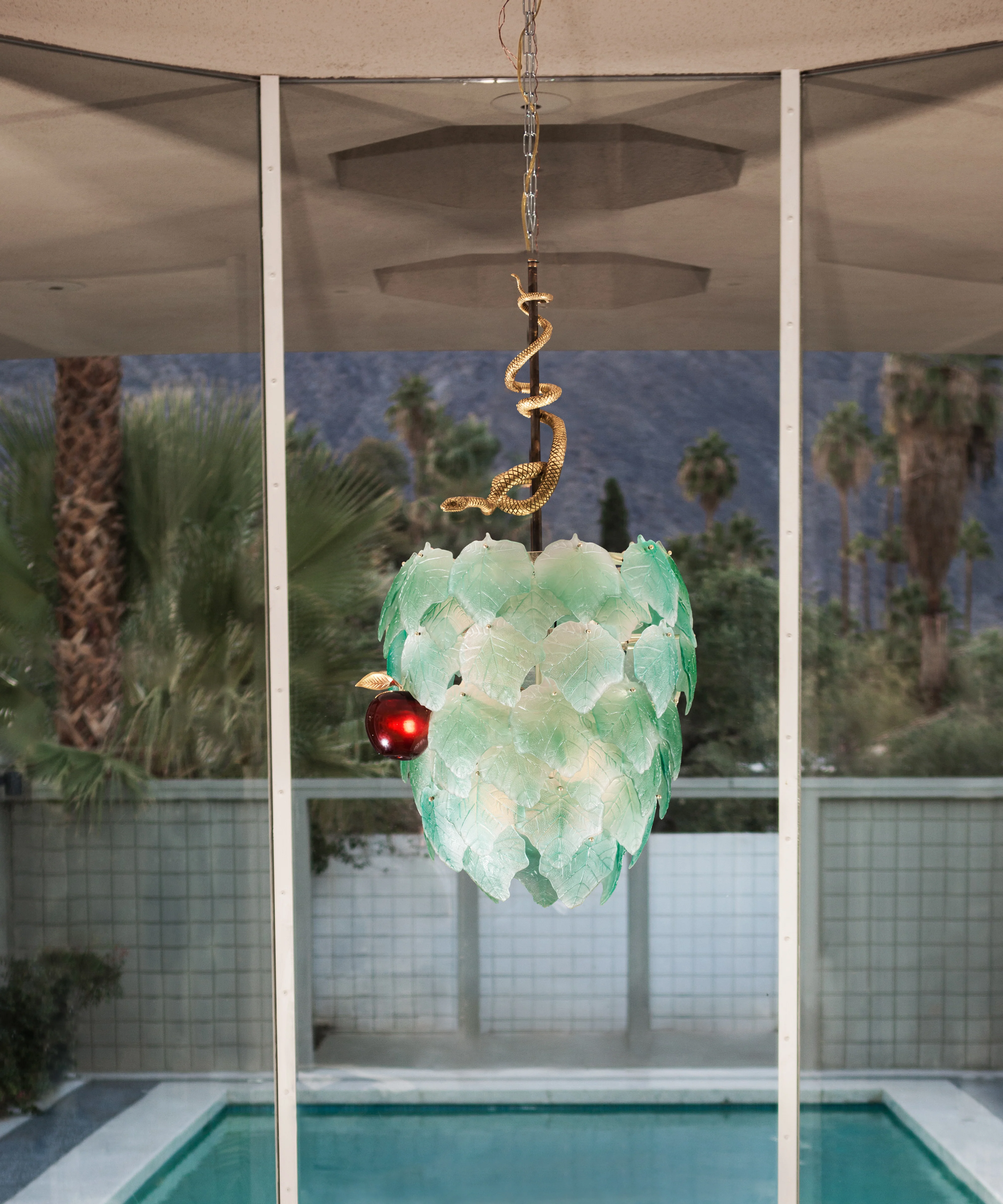 Lustre Eden reptile Vert de Martyn Lawrence Bullard 8ex - Image 2