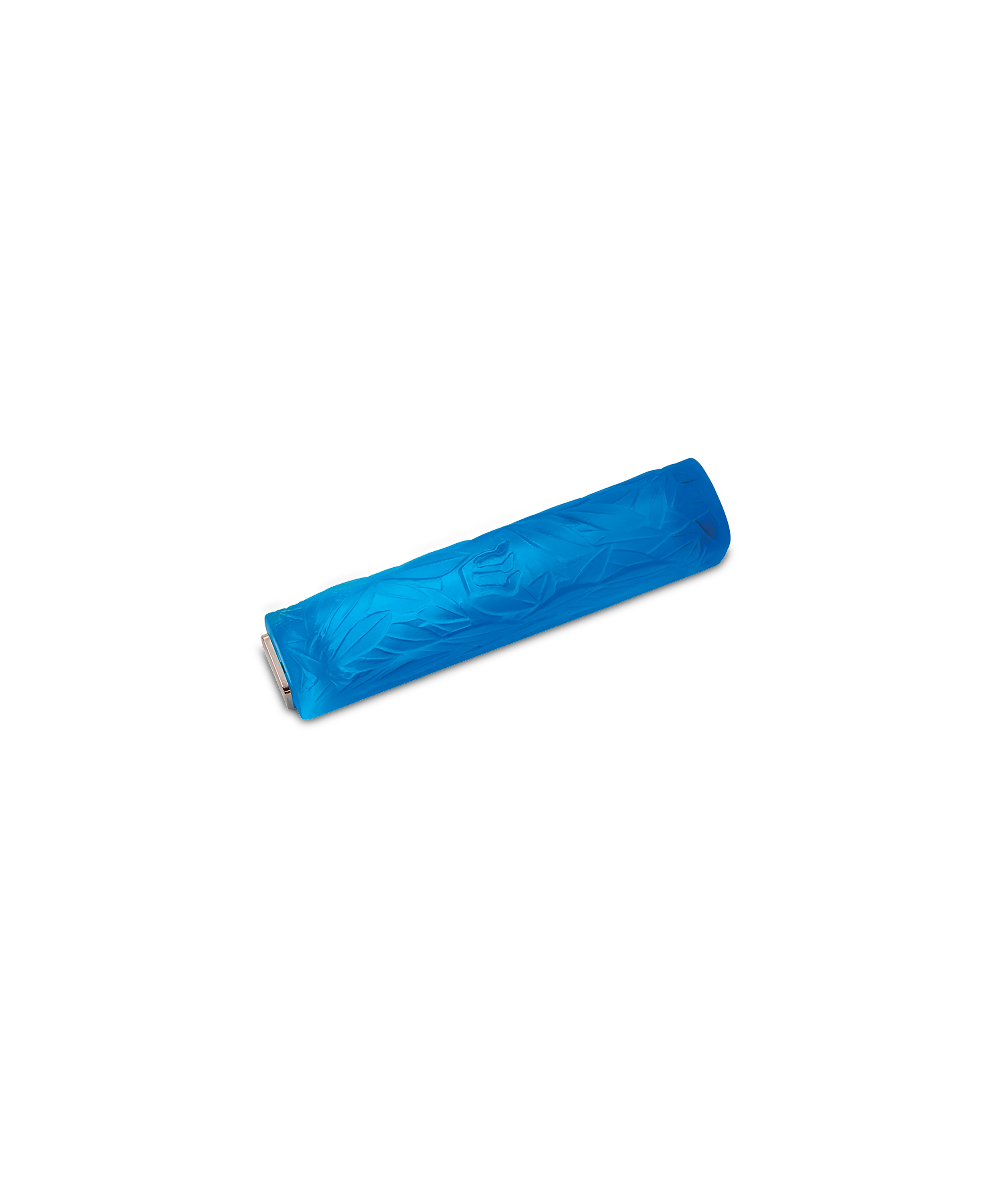 Mezuzah feuille d'olivier Bleue