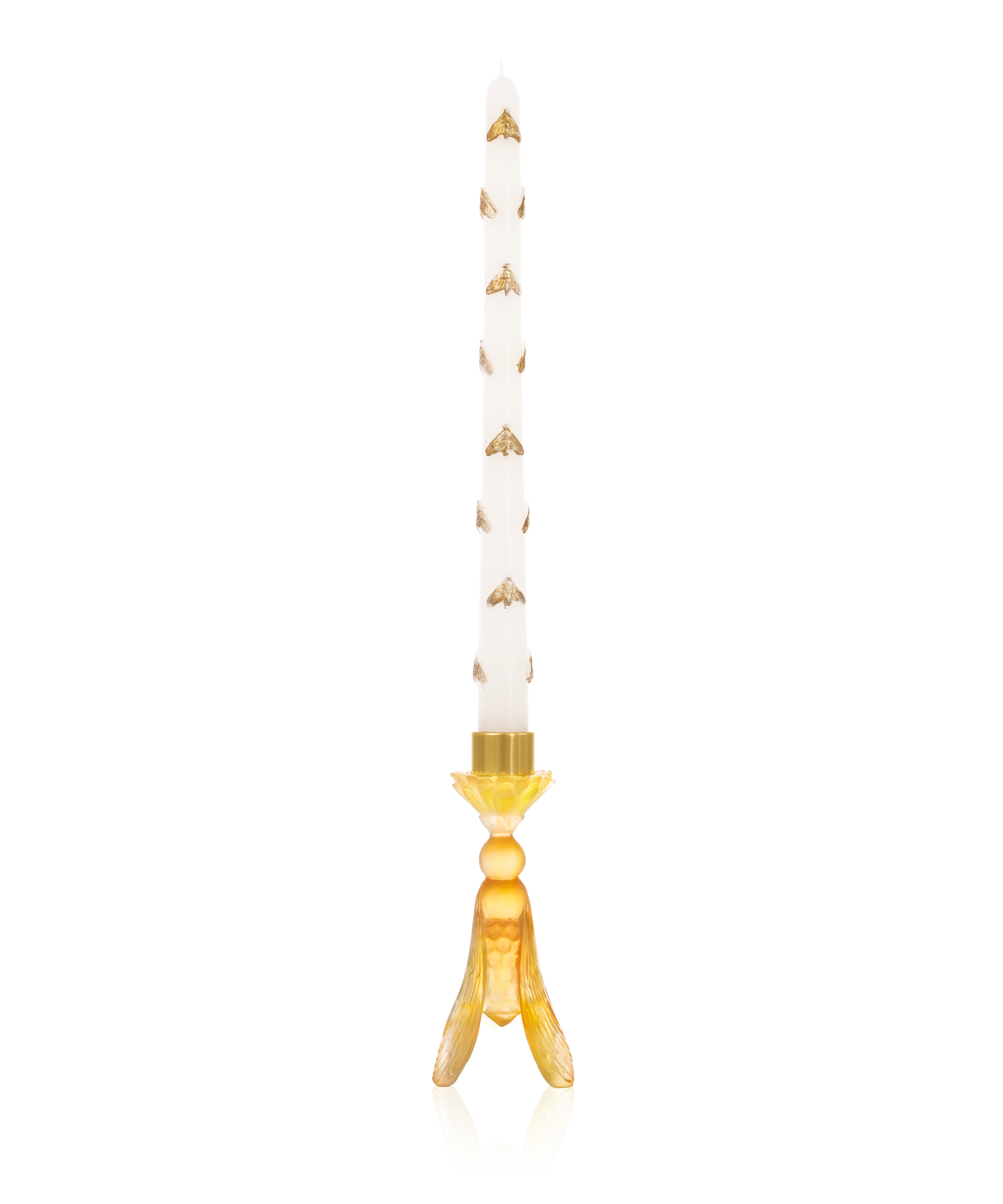 Or d'Abeille Porte chandelle et sa chandelle